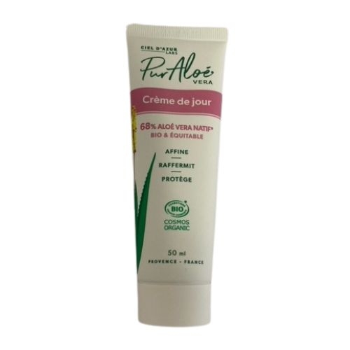 Crème de jour aloé vera 68% BIO