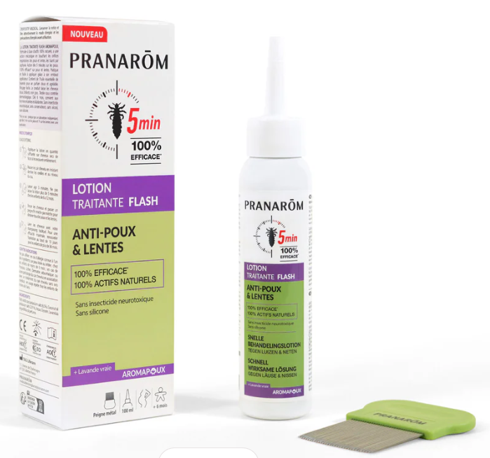 Lotion traitante Flash Anti Poux et Lentes