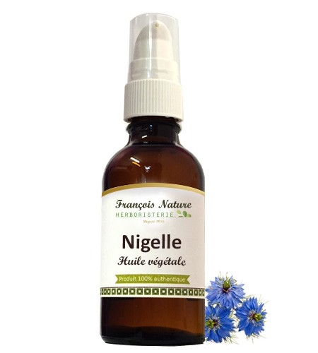 Nigelle huile végétale (cumin noir) Biologique