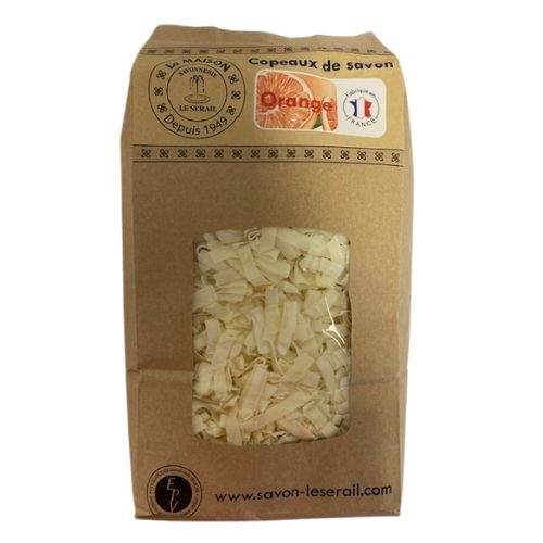 Copeaux de Savon de marseille senteur orange