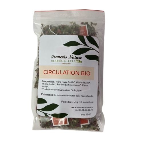 Infusette Circulation  BIO - 12 sachets