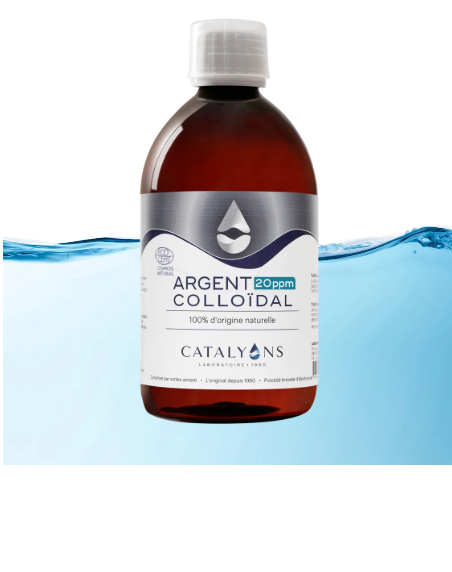 Argent colloïdal 20 ppm
