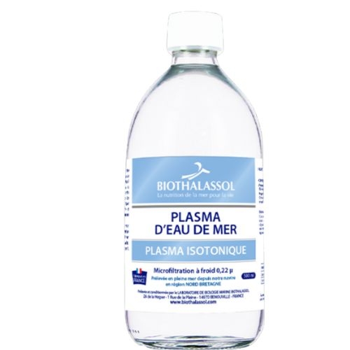 Plasma isotonique plasma d'eau de mer 500 ml
