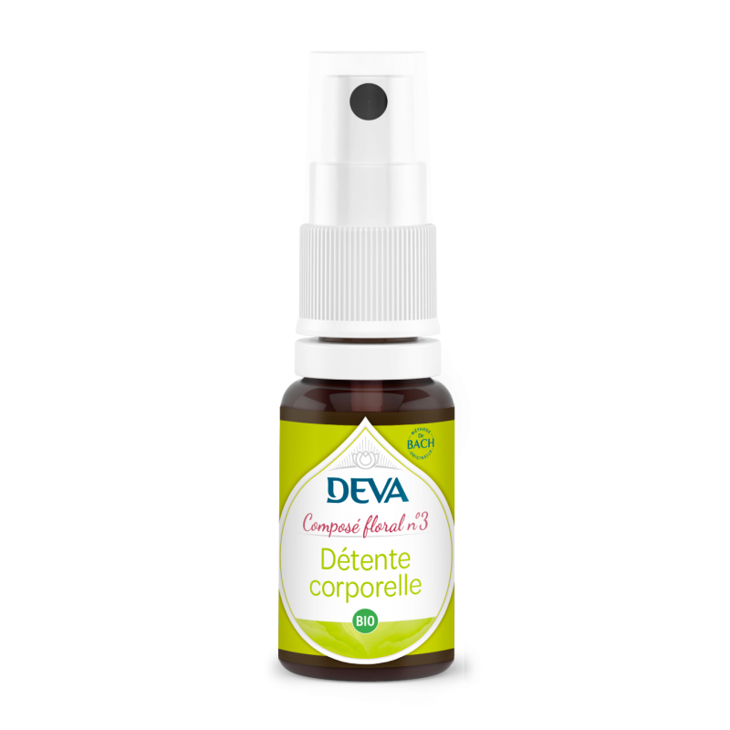 Détente corporelle composé floral N°3 spray