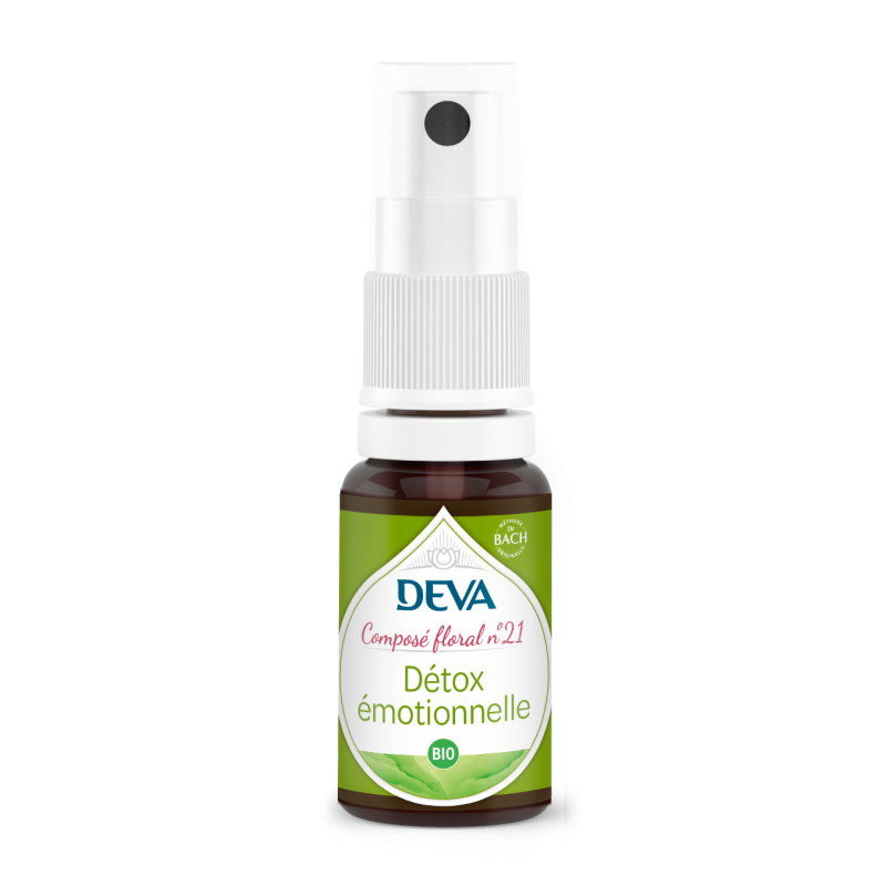 Détox émotionnelle composé floral N°21 spray