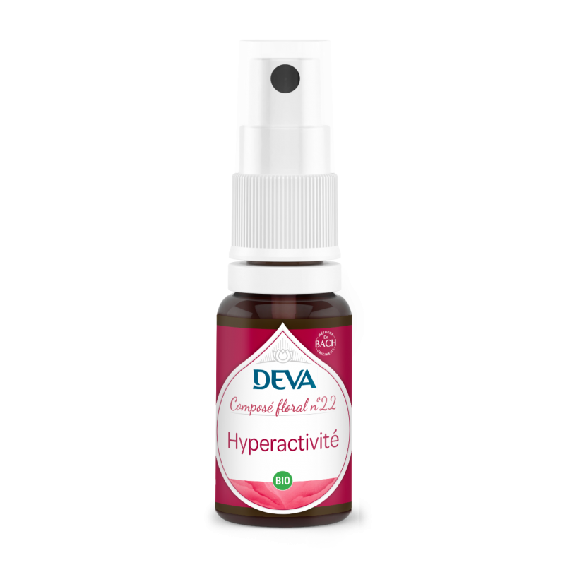 Hyperactivité composé floral N°22 spray