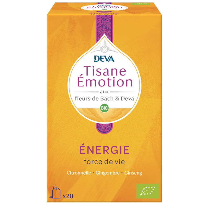 Tisane émotion Energie BIO 