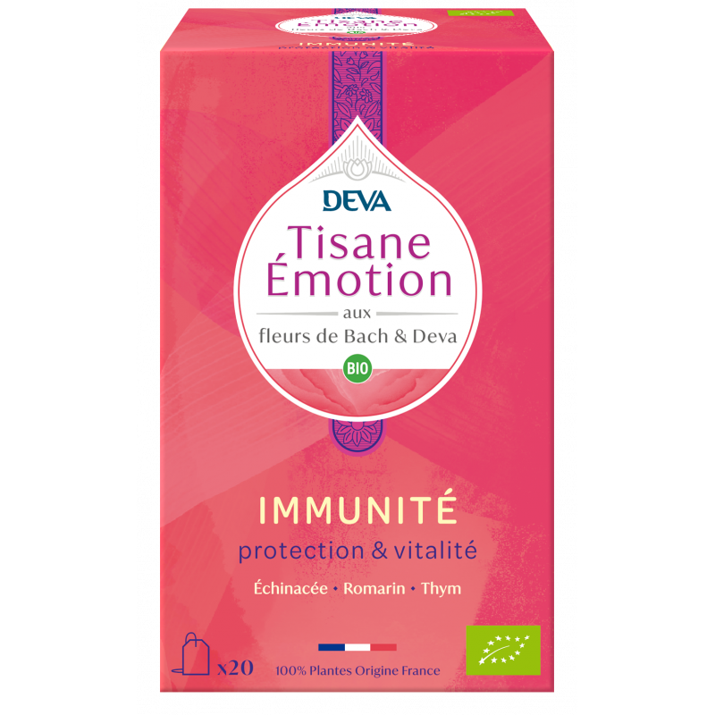 Tisane émotion Immunité BIO 