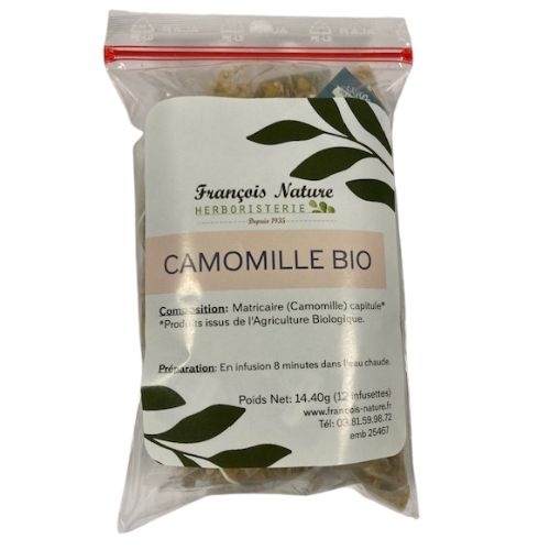 Infusette Camomille Bio - 12 sachets