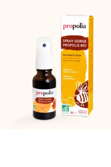 Spray gorge Propolis BIO 