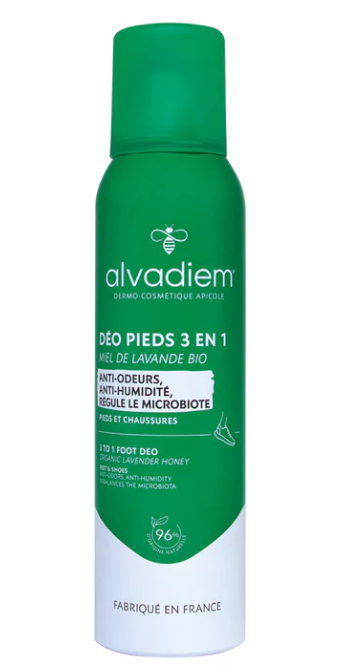 Déodorant pieds 3 en 1 au miel de lavande BIO