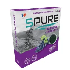  Barres Nutritionnelles Spiruline & Raisins secs