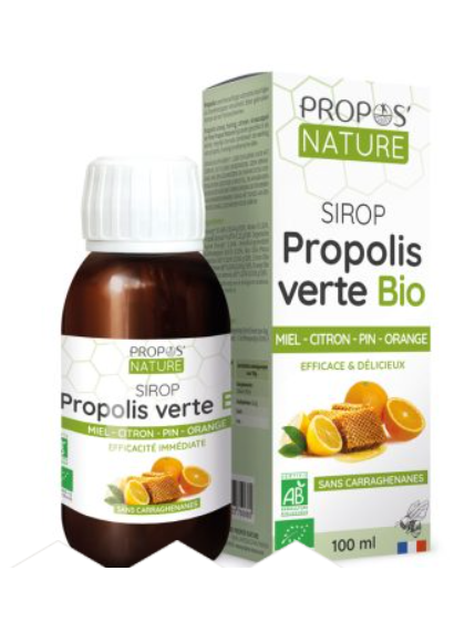Sirop à la propolis verte BIO