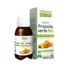Sirop à la propolis verte BIO