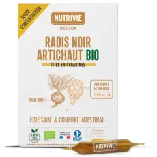 Radis Noir Artichaut Ampoules BIO