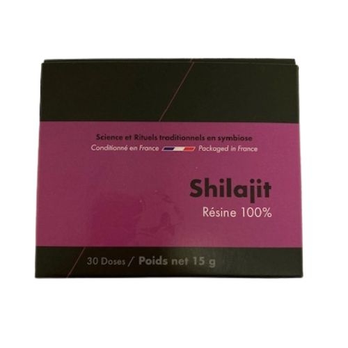 Shilajit résine 100% Pot de 15g