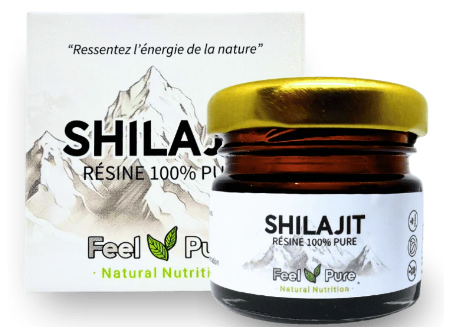 Shilajit résine 100%  Pure Pot de 30g