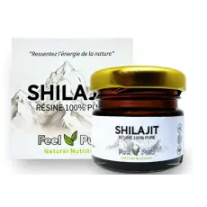 Shilajit résine 100%  Pure Pot de 30g