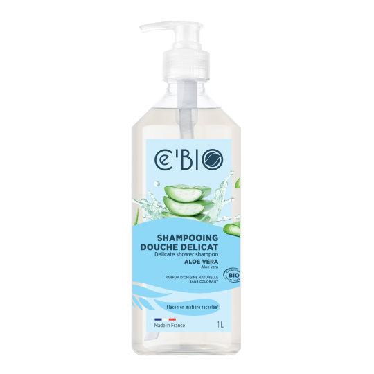 Shampooing Douche Délicat Aloe vera 1L 