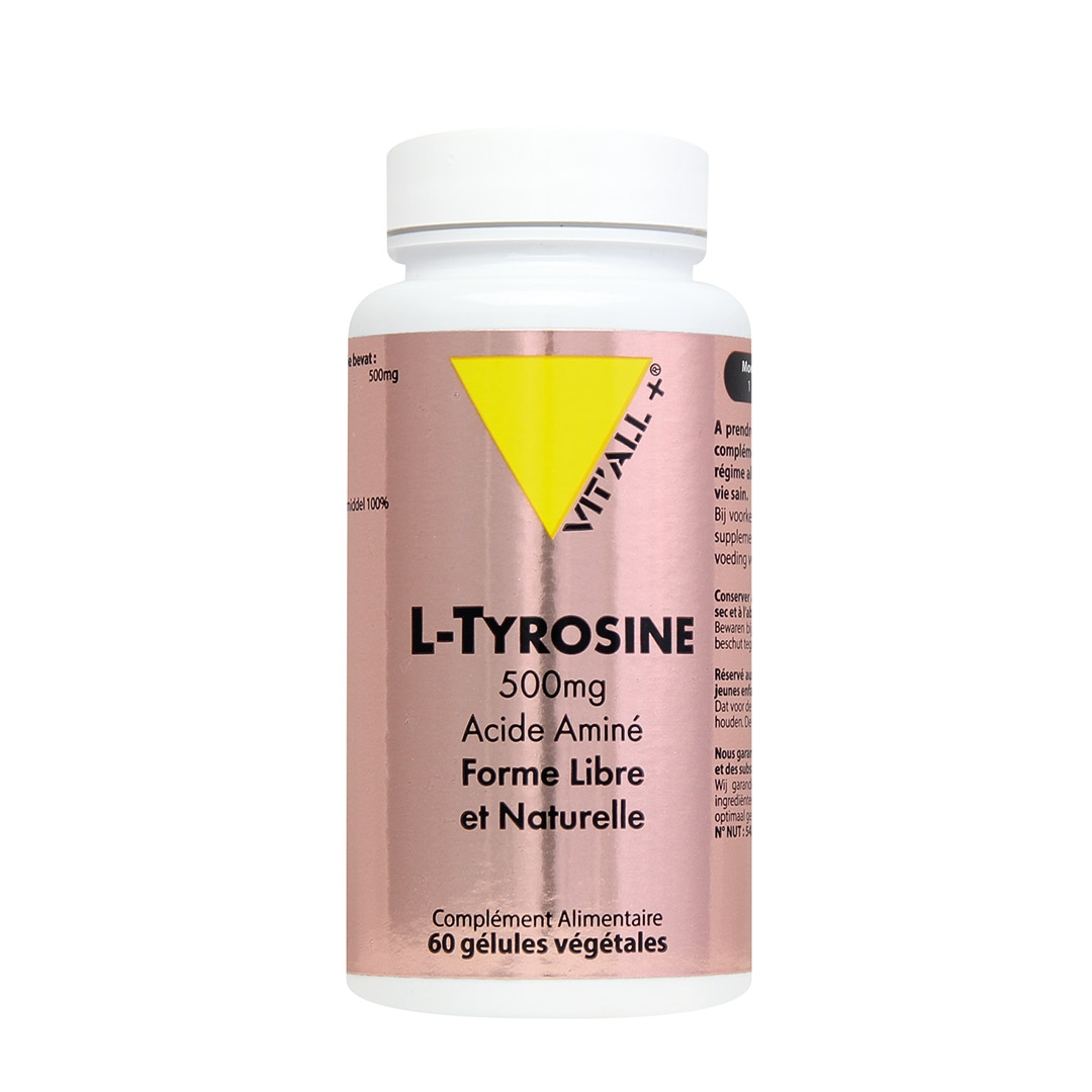 L-Tyrosine 500mg 60 gélules DDM