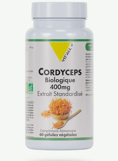 CORDYCEPS BIO* 400mg 60 gélules végétales