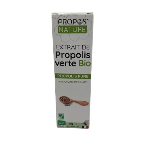 Extrait de propolis verte Bio 