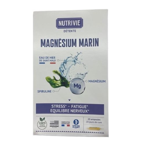 Complexe Magnésium marin Ampoules