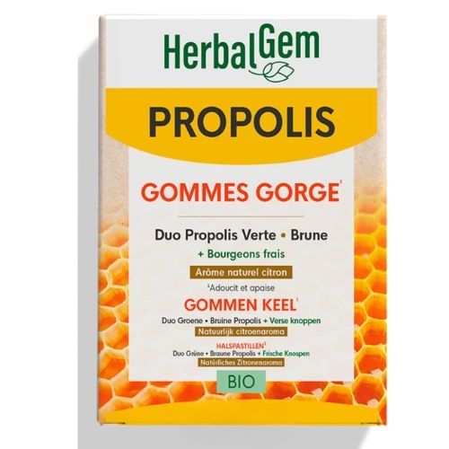 Propolis gommes - Extrait de bourgeons frais BIO