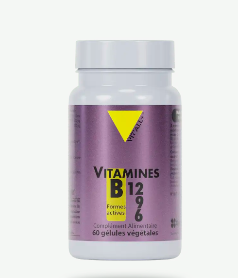 Vitamine B12 B9 B6 60 gélules