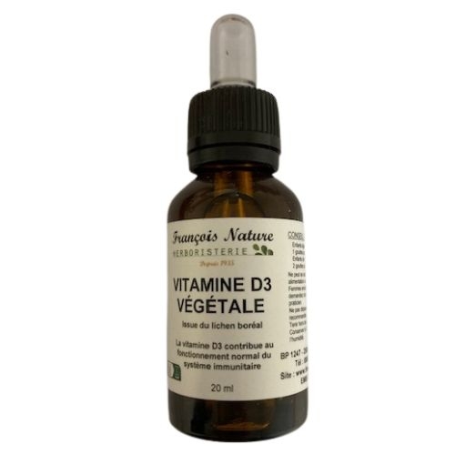 Vitamine D3 végétale 2000 UI