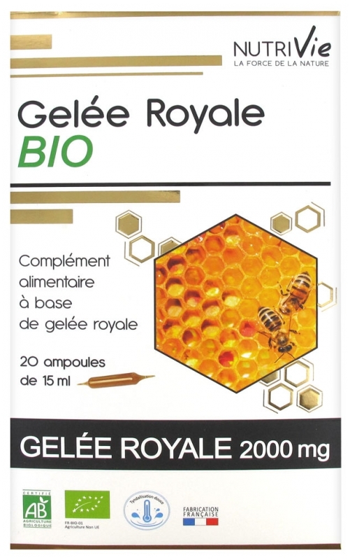 Gelée royale Ampoules BIO DDM