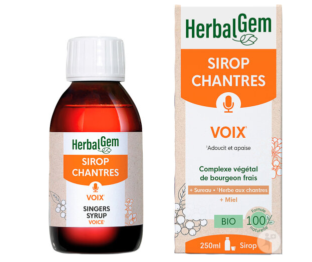 Sirop des chantres Soulage les cordes vocales