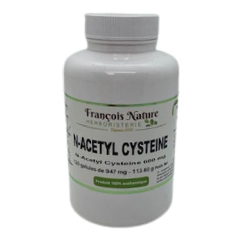 N Acetyl Cysteine 600 mg 120 gélules