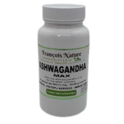 Ashwagandha Max 1200 mg extrait standardisé 60 gélules