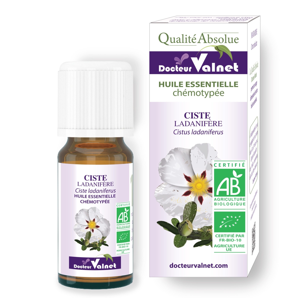 Ciste ladanifère - Huile essentielle BIO