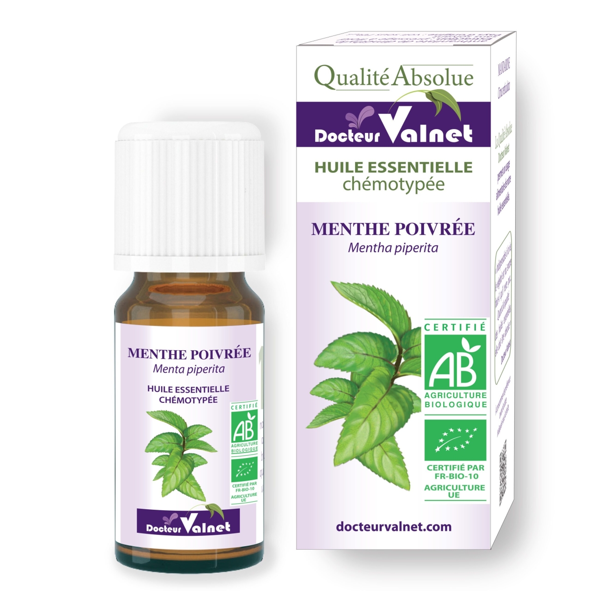 Menthe poivrée - Huile essentielle BIO