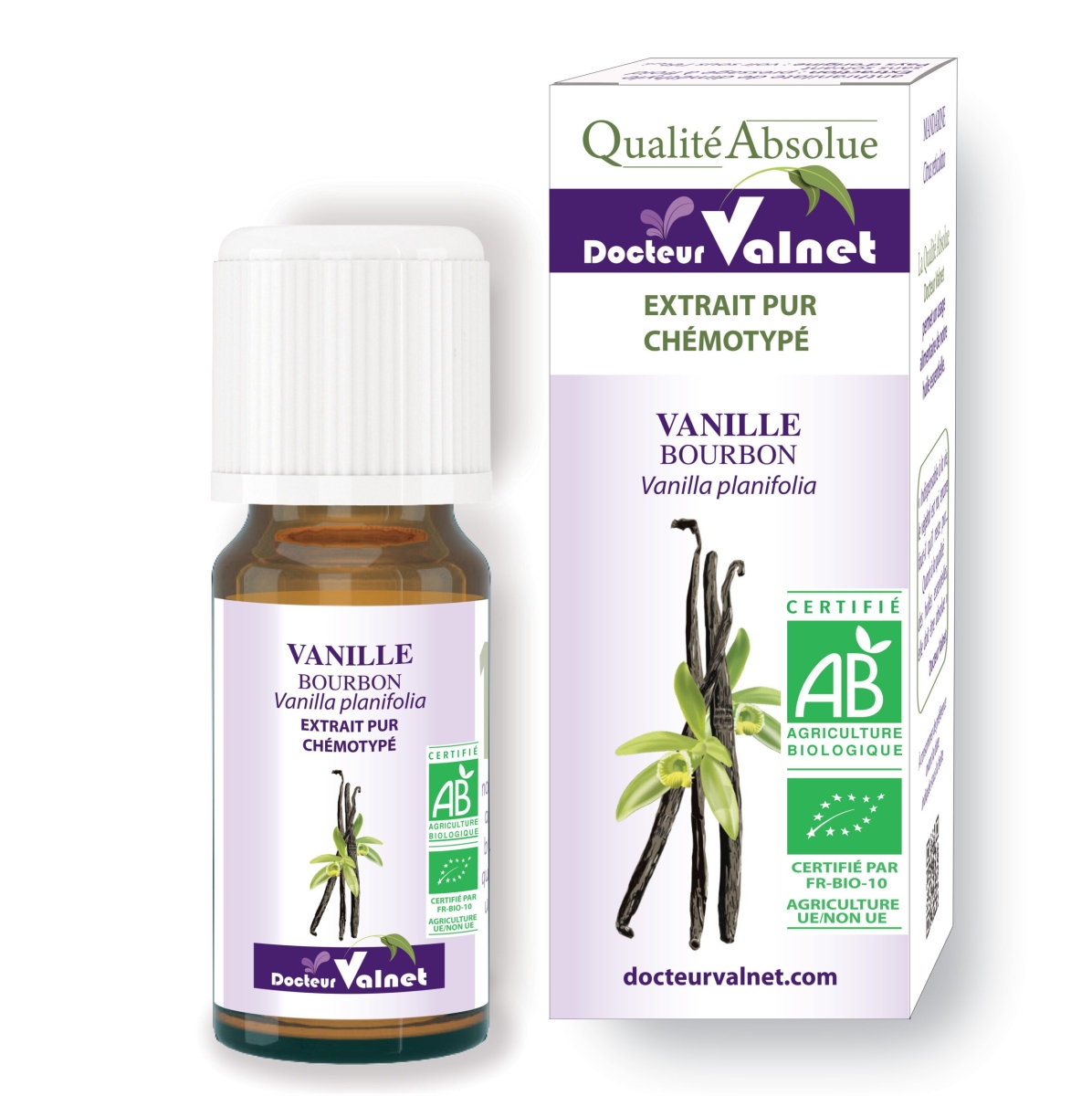 Vanille bourbon extrait Huile essentielle BIO