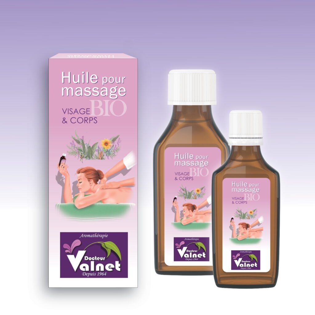 Huile de massage Visage et Corps BIO