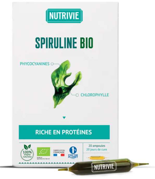 Spiruline Ampoules Bio