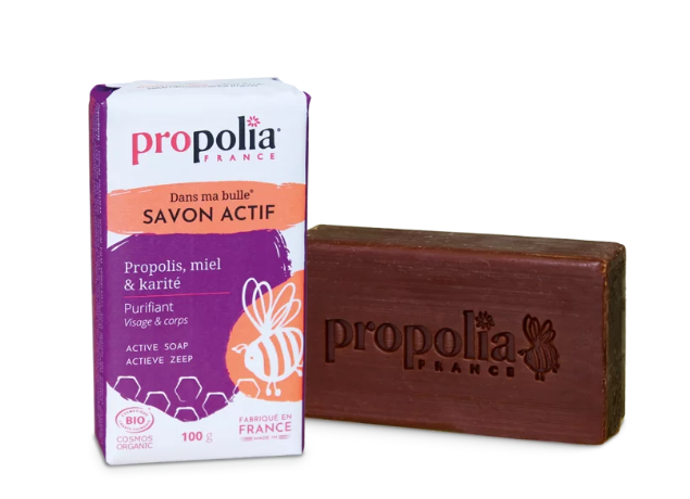 Savon Actif BIO Propolis, Miel et Karité