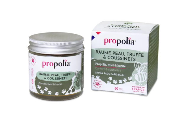 Baume peau, truffe et coussinets - Propolis, Miel & Karité