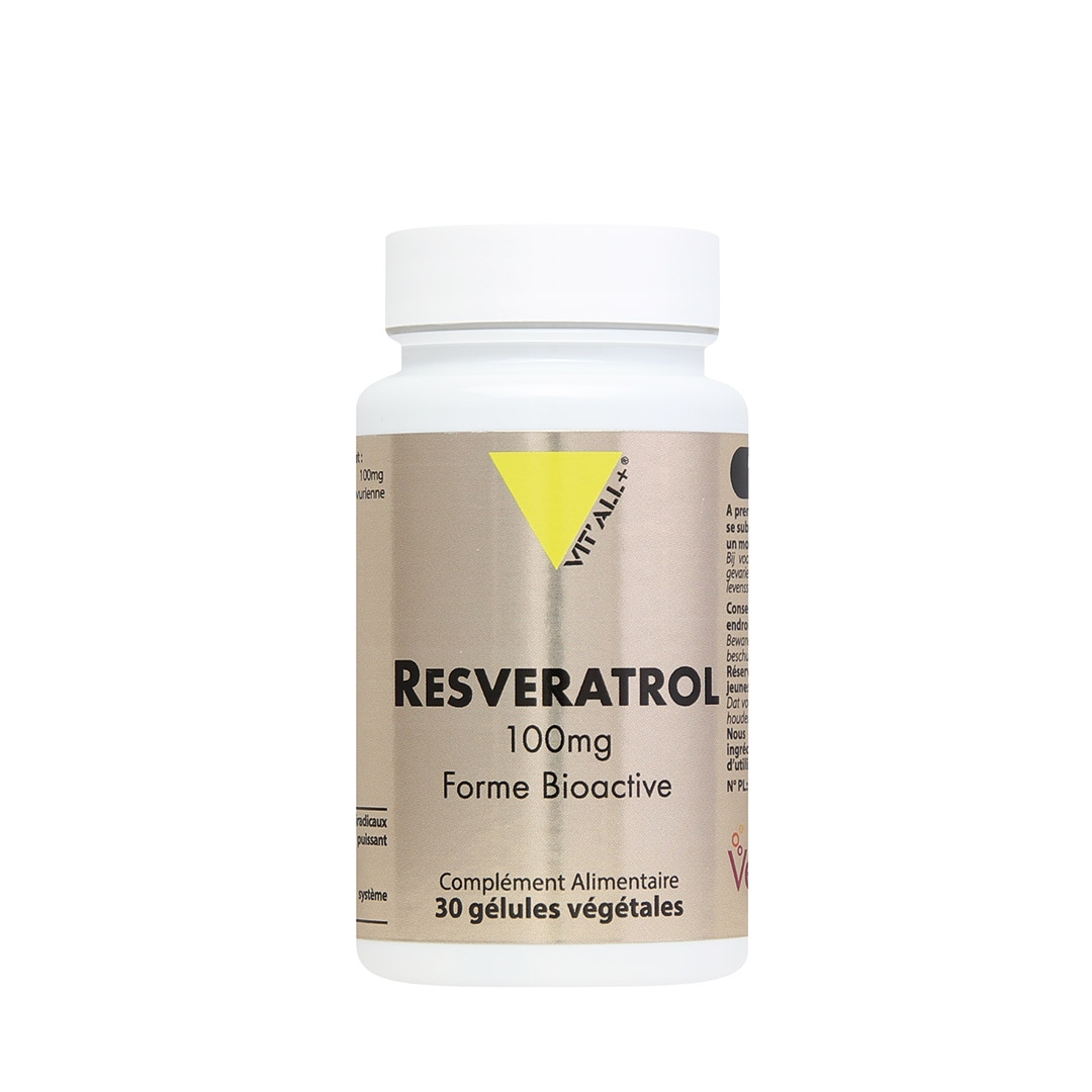 Resveratrol 100 mg 60 gélules DDM