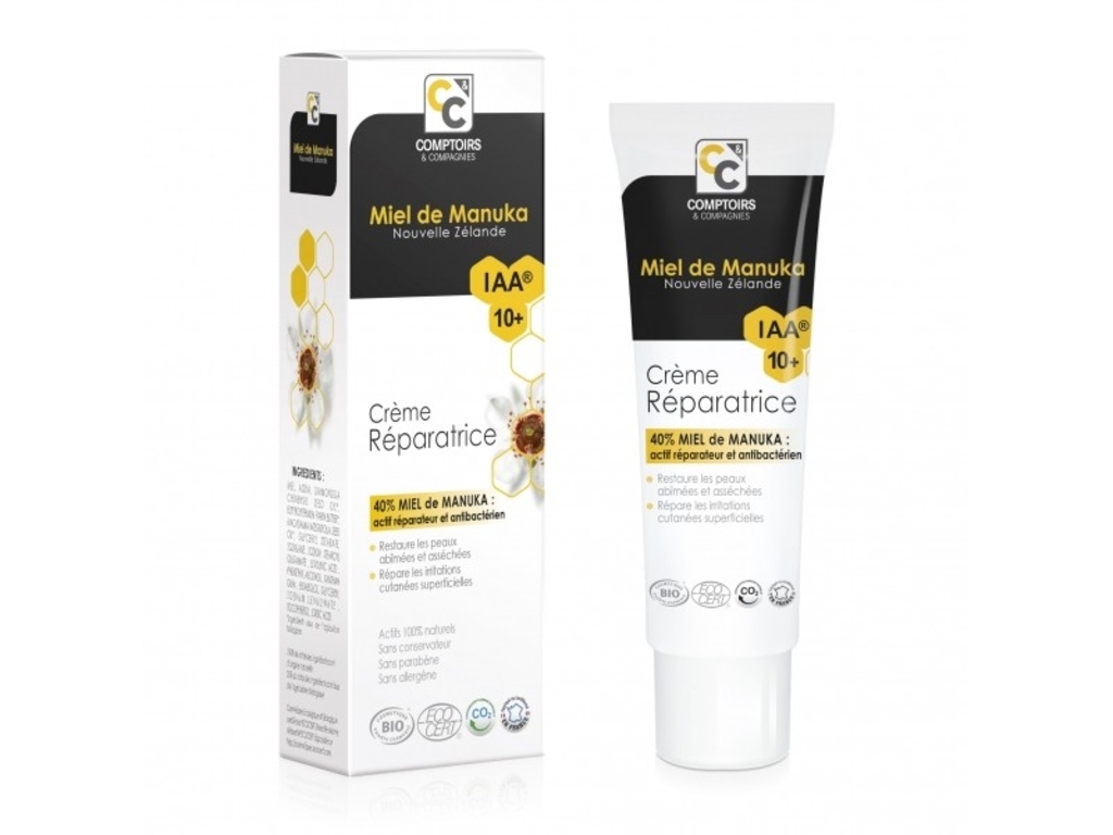 Crème réparatrice 40 p.c. miel de manuka IAA 10+ BIO