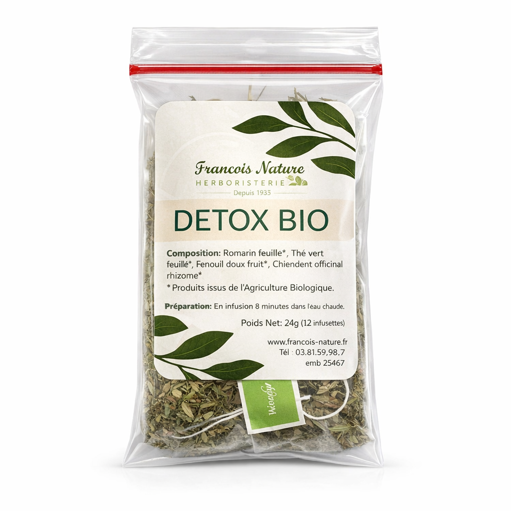 Infusette Détox Biologique - 12 sachets