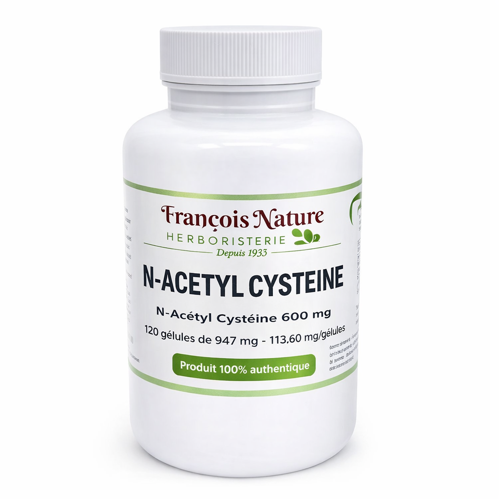 N Acetyl Cysteine 600 mg 120 gélules