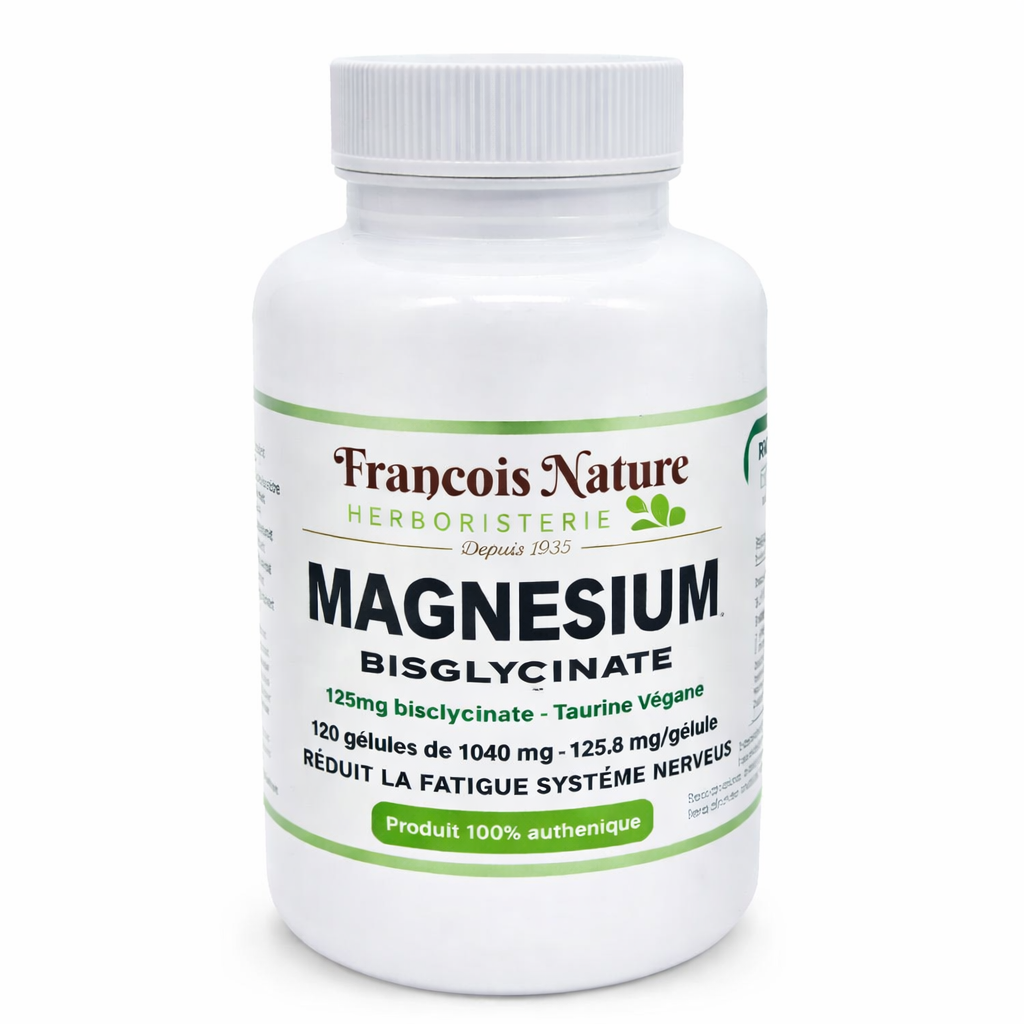 Magnésium bisglycinate 120 gélules végétales