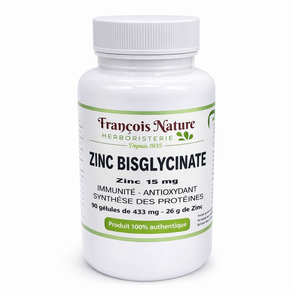 Zinc Bisglycinate 15 mg gélules
