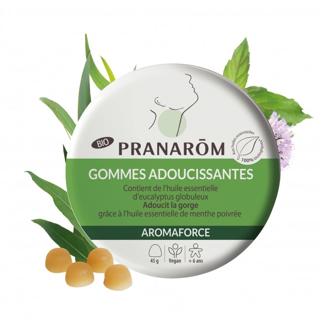 Gommes adoucissantes - Menthe/Eucalyptus - DDM ET DATE COURTE