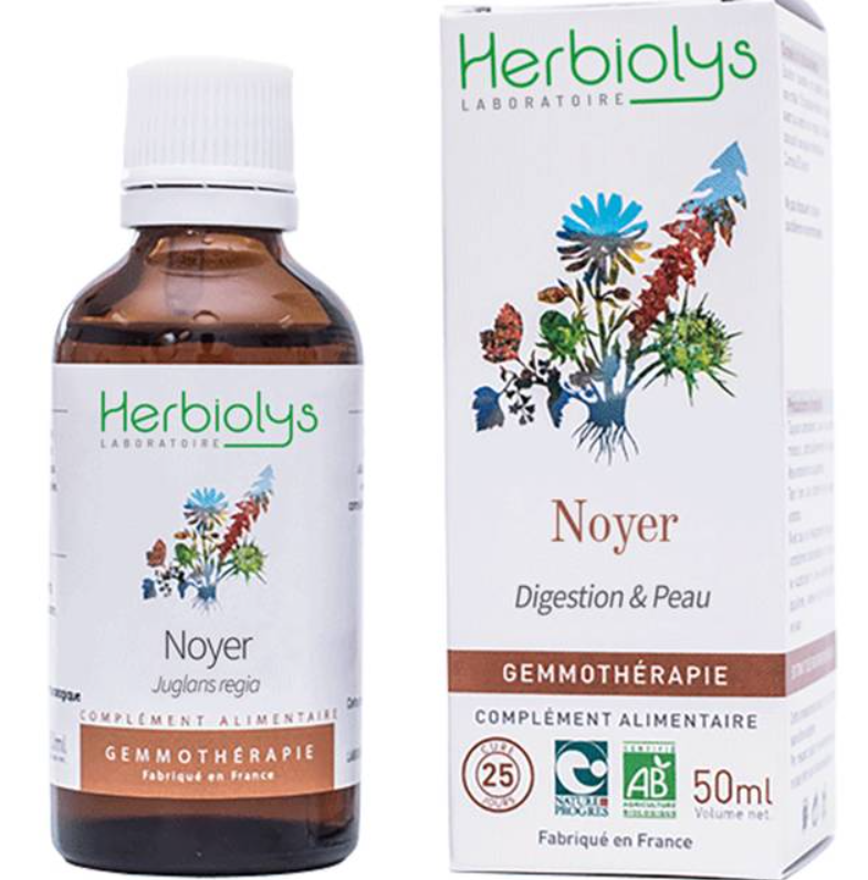 Noyer GEMMO, complément alimentaire BIO 