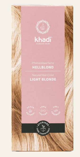Coloration végétale Blond clair